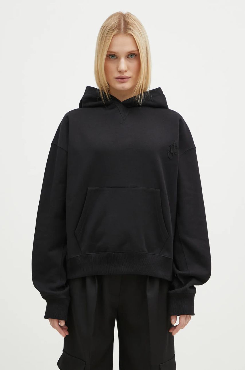 Mikina JW Anderson JW Anderson Anchor Logo Hoodie Čierna | JW0183.PG1631.999, 1