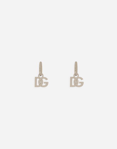 Náušnice Dolce & Gabbana Metal DG Logo Earrings Metalická | WEN5L3W1111G7657, 0