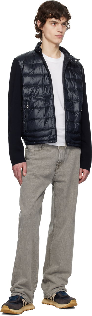 Oblečenie Moncler Moncler Pacey Suede Navy | K109A4M00210M4156, 4