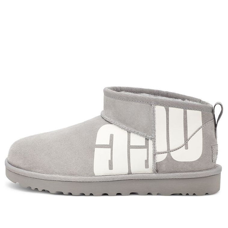 Tenisky a topánky UGG Classic Ultra Mini Chopd Boots Šedá | 1126373-CBB