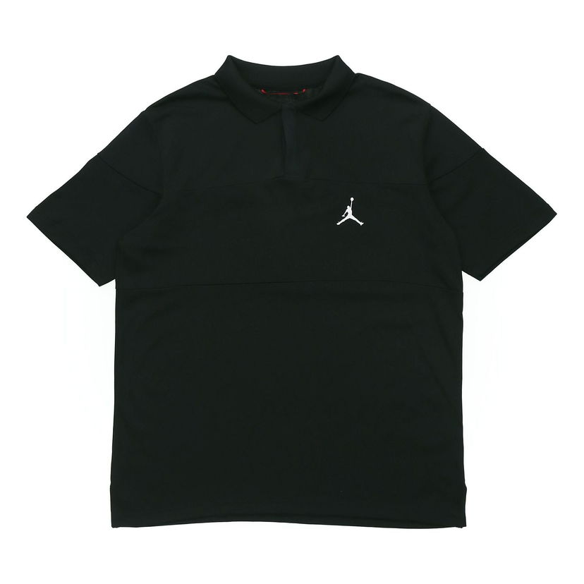 Polo tričko Jordan Jordan Jumpman Short Sleeve Polo Shirt Čierna | CJ4705-010