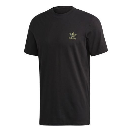Tričko adidas Originals Camo Essential Logo Short Sleeve T-Shirt Čierna | FM3352, 0