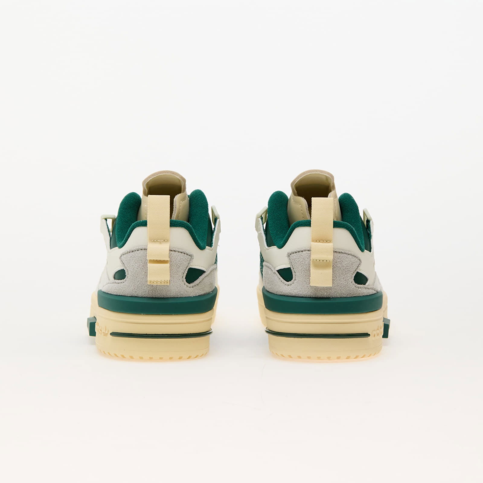 Forum Mid Low Ivory/ Off White/ Collegiate Green