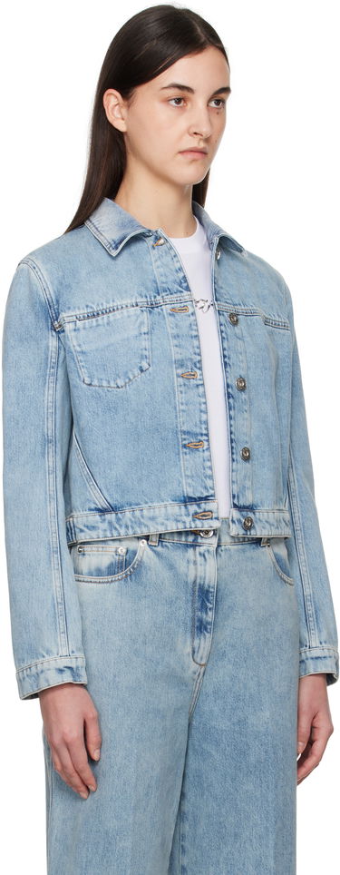 Bunda LANVIN Lanvin Short Denim Jacket Modrá | RW-JA0301-D087-P25, 1