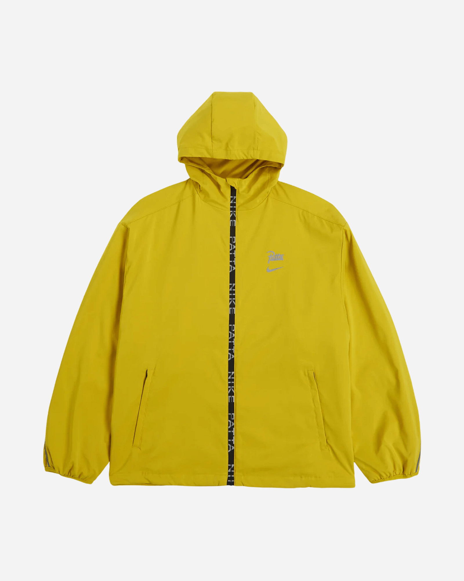 Patta Running Team Hooded Track Jacket Saffron Quartz