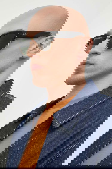 Slnečné okuliare Ray-Ban Half-Rim Sunglasses MEGA CLUBMASTER Čierna | 0RB0316S, 1