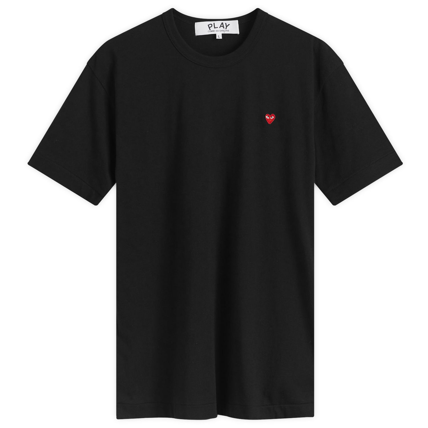 Tričko Comme des Garçons T-Shirt With Red Heart Čierna | AX-T304-051-1, 0