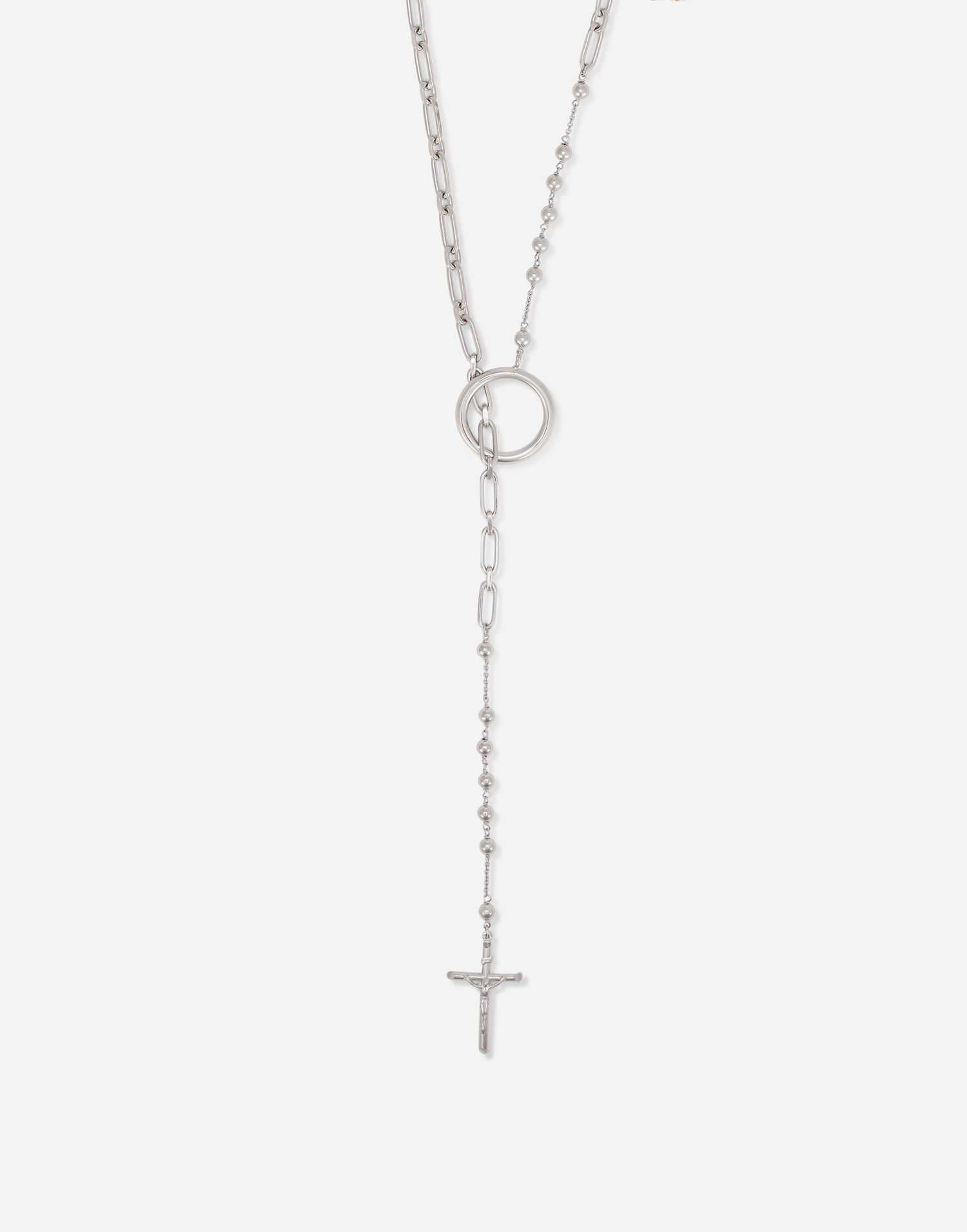 Náhrdelník Dolce & Gabbana Silver Metal Chain Necklace Metalická | WNN7S9W111187655, 1