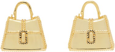 Náušnice Marc Jacobs Marc Jacobs 'The St. Marc' Handbag Earrings Metalická | 2R3JER001J84, 0