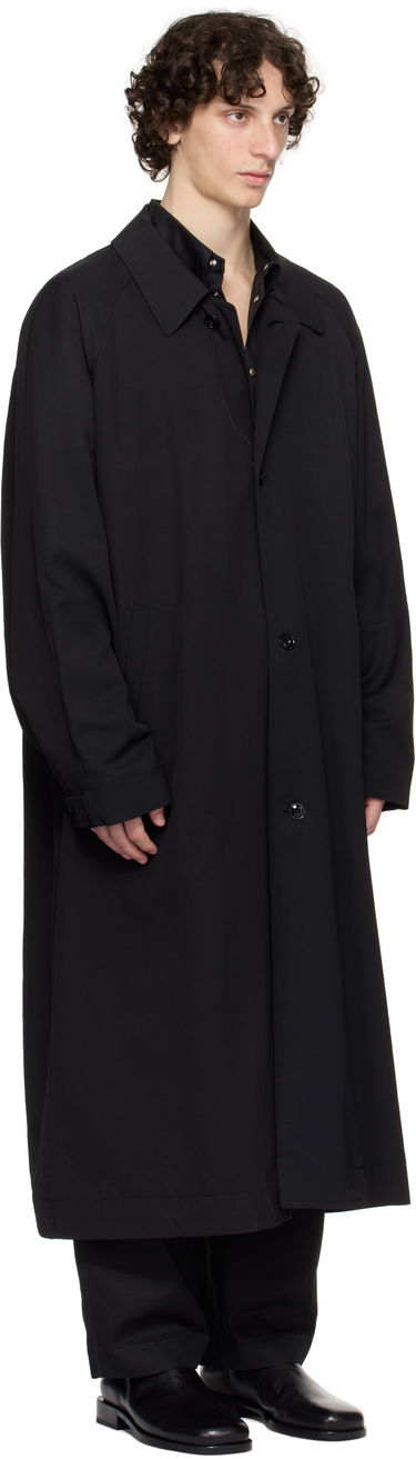 Kabáty LEMAIRE Lemaire Half Coat Čierna | CO1097 LF1362, 1