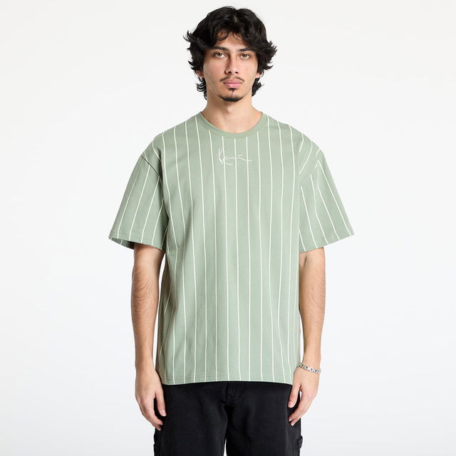 Karl Kani Small Signature Pinstripe Tee