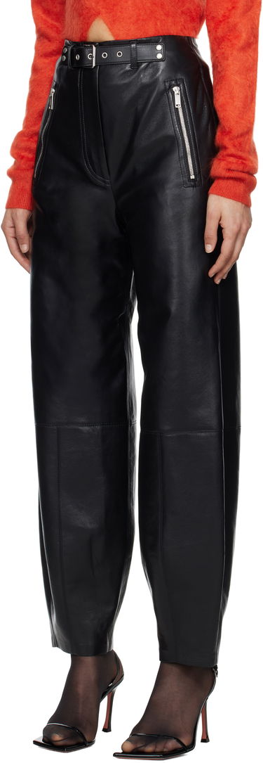 Nohavice Nanushka Nanushka Jozefa Regenerated Leather Balloon Trousers Čierna | NW25RSPA13699, 3