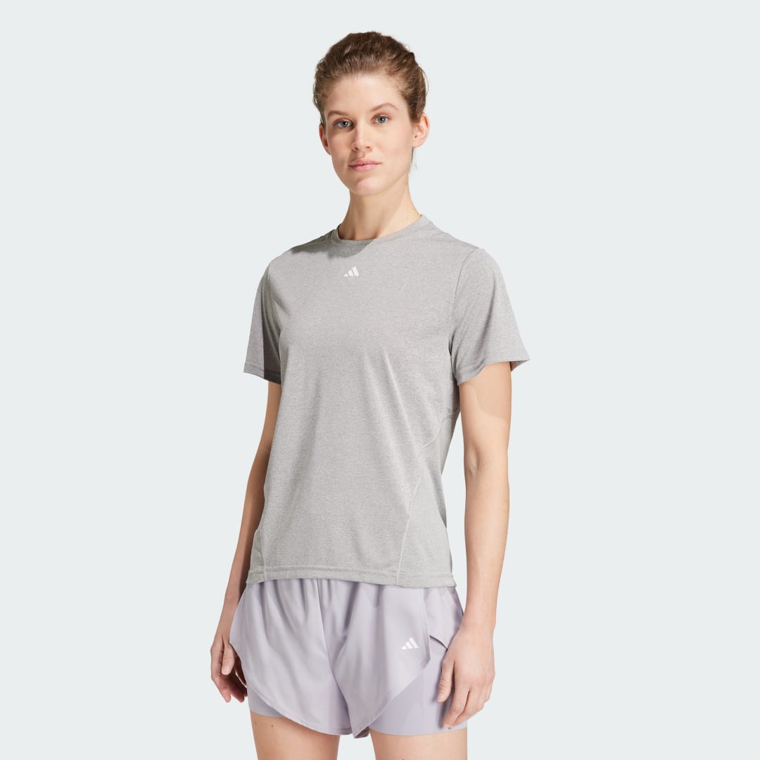 Tričko adidas Performance Designed for Training T-Shirt Šedá | JG6064, 0