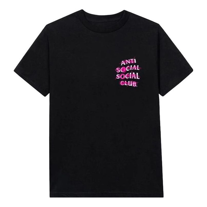 Tričko Anti Social Social Club Never Mind Graphic Print T-Shirt Čierna | 100000103NMT-BLAC