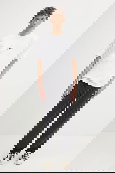 Tričko AAPE by A Bathing Ape Basic Ape Head Graphic T-Shirt Biela | AAPTEM1647XXO, 4