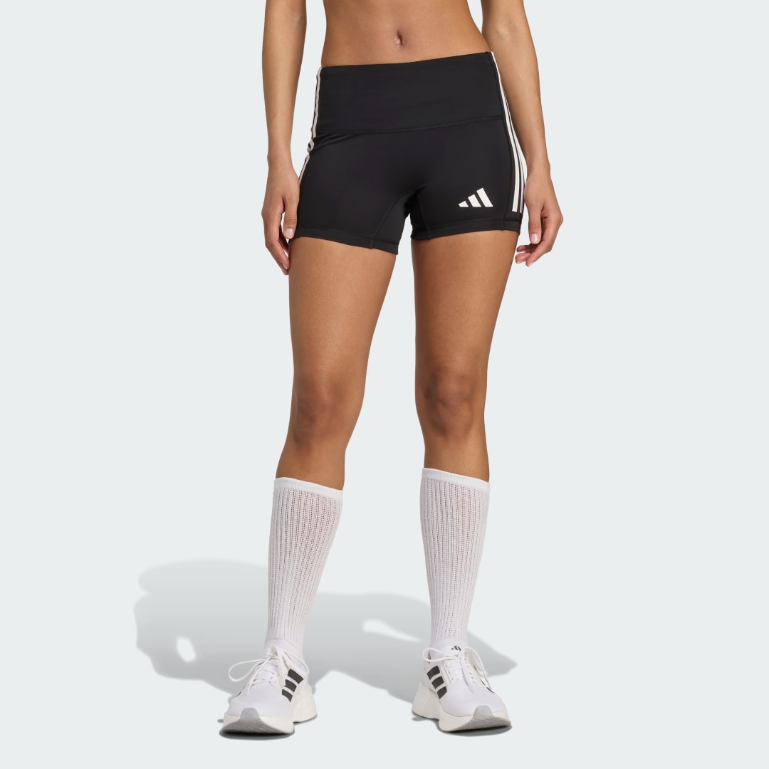Šortky adidas Performance 3-Stripes Volleyball Shorts Čierna | JL5403, 0