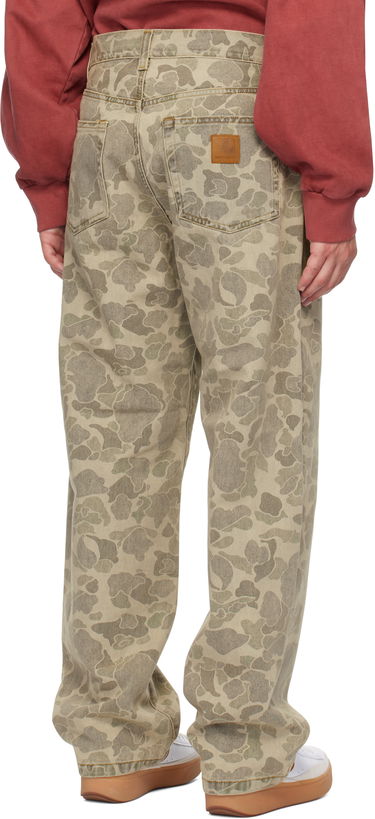 Džínsy Carhartt WIP Duck Camo Landon Trousers Béžová | I033755, 2