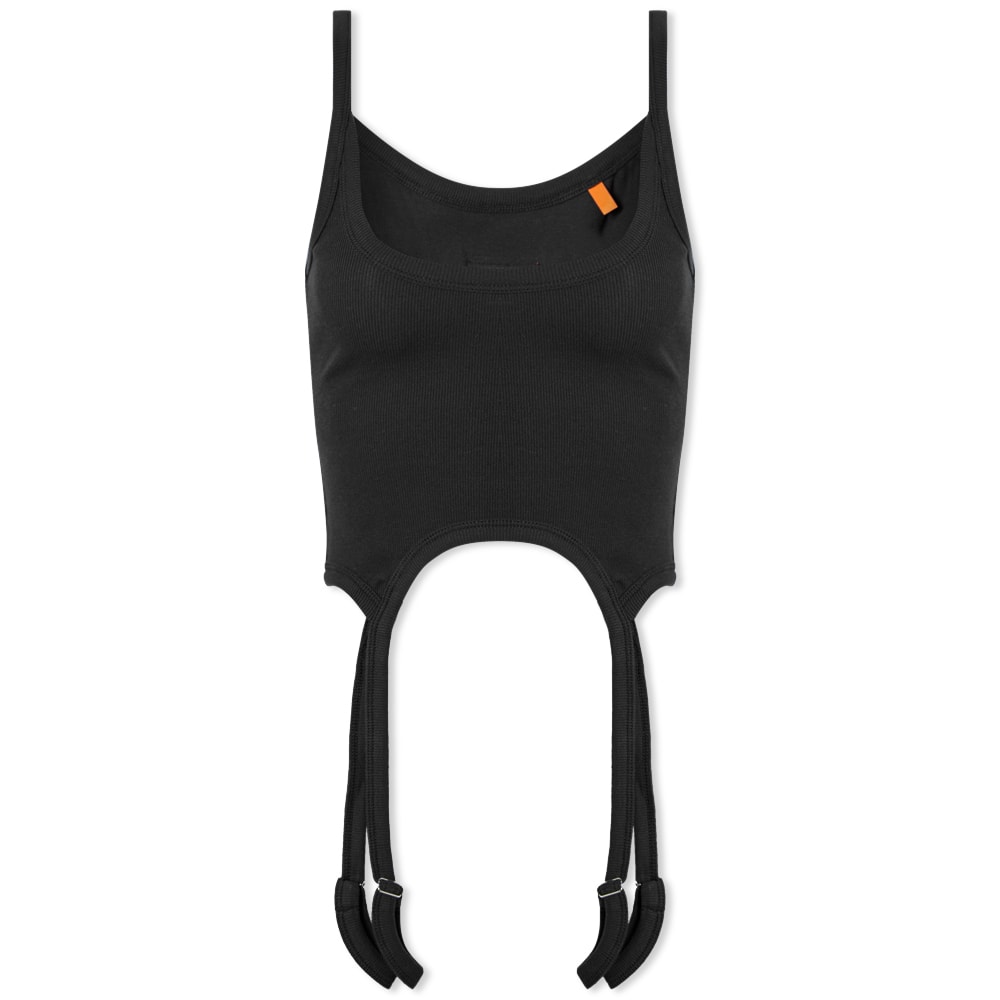 Tielko HERON PRESTON Hooks Tank Top Čierna | HWAC005S23JER0011000, 0