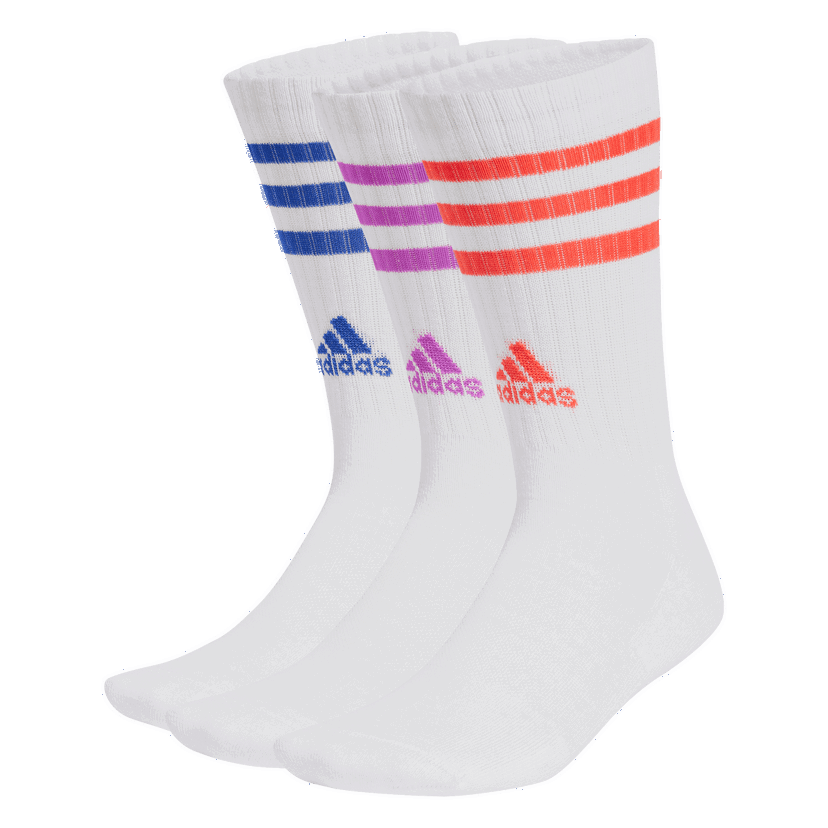 Ponožky adidas Originals 3-Stripes Cushioned Crew Socks 3-Pack Rôznofarebný | IZ0122