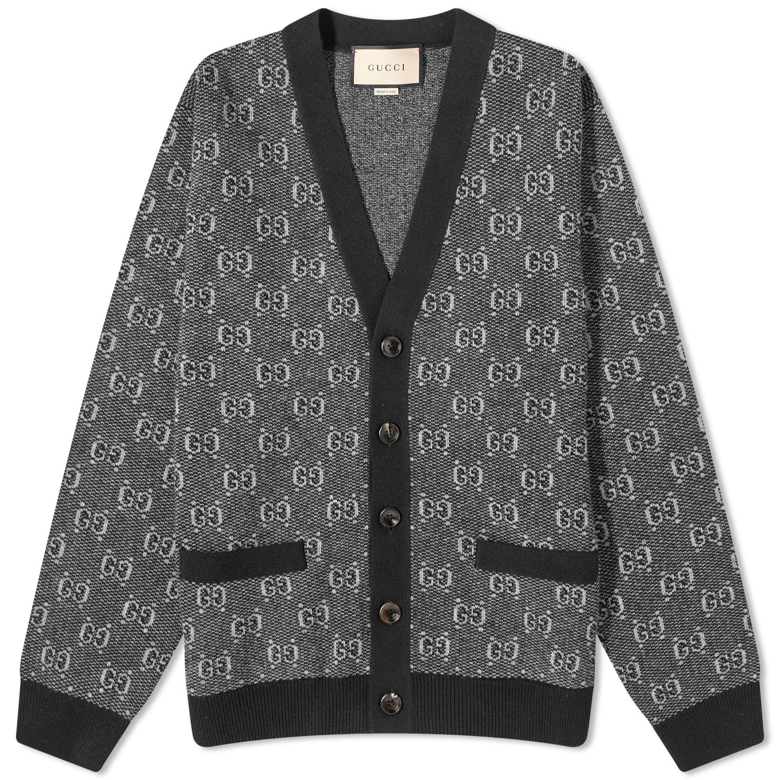 GG Logo Knit Cardigan