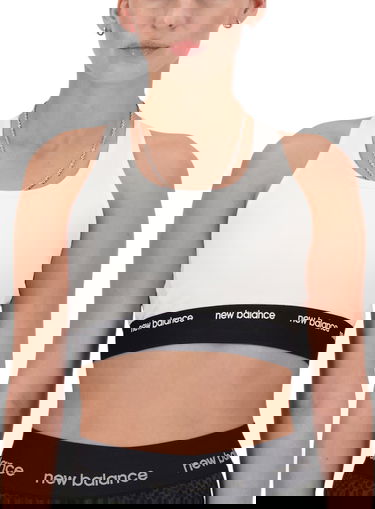 Podprsenka New Balance Sleek Medium Support Sports Bra Biela | wb41048-wt, 0