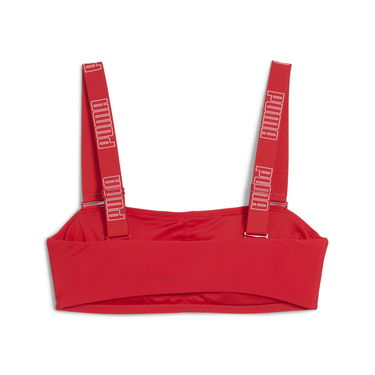 Plavky Puma PUMA Women's Bandeau Top Červená | 938347_02, 5