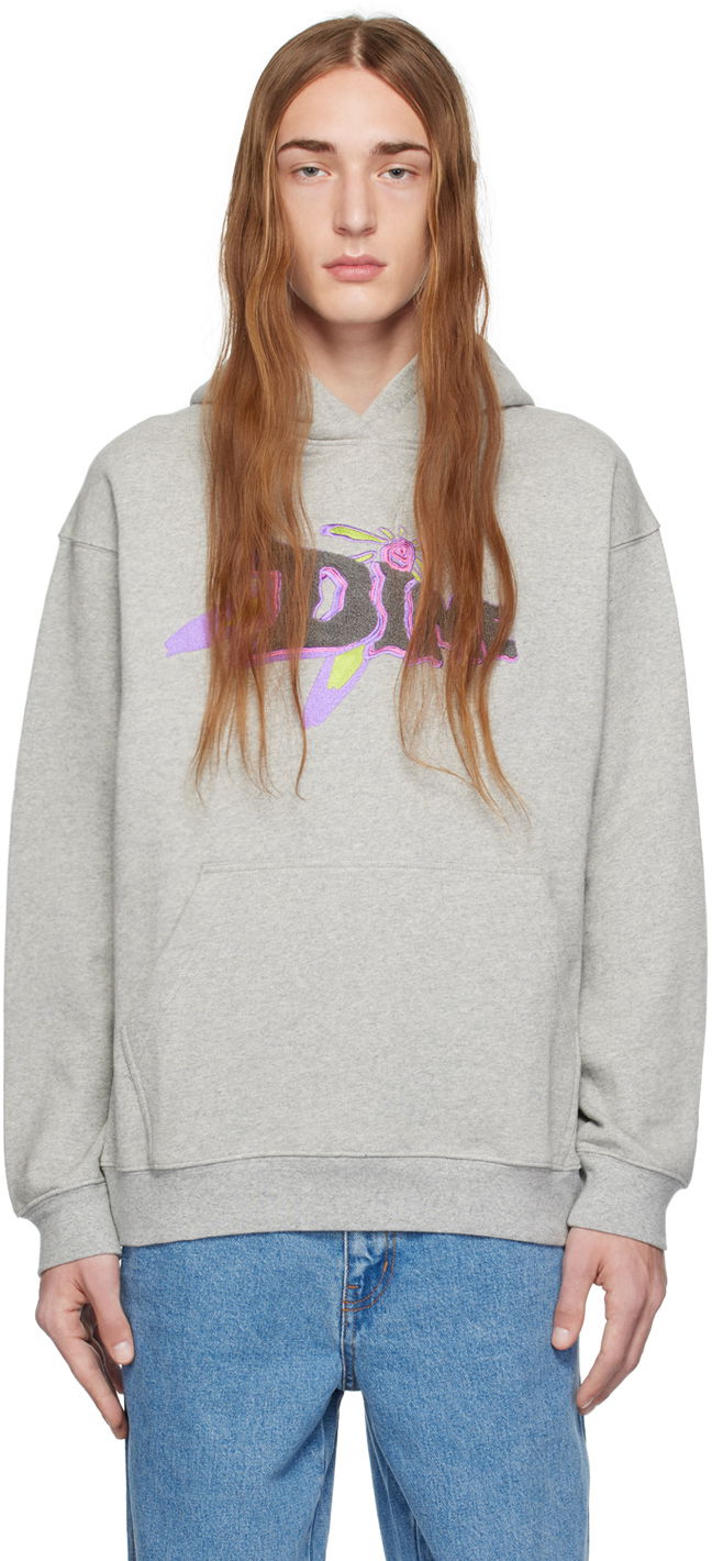 Mikina Dime Encino Hoodie Šedá | DIME23D2F9GRY, 0