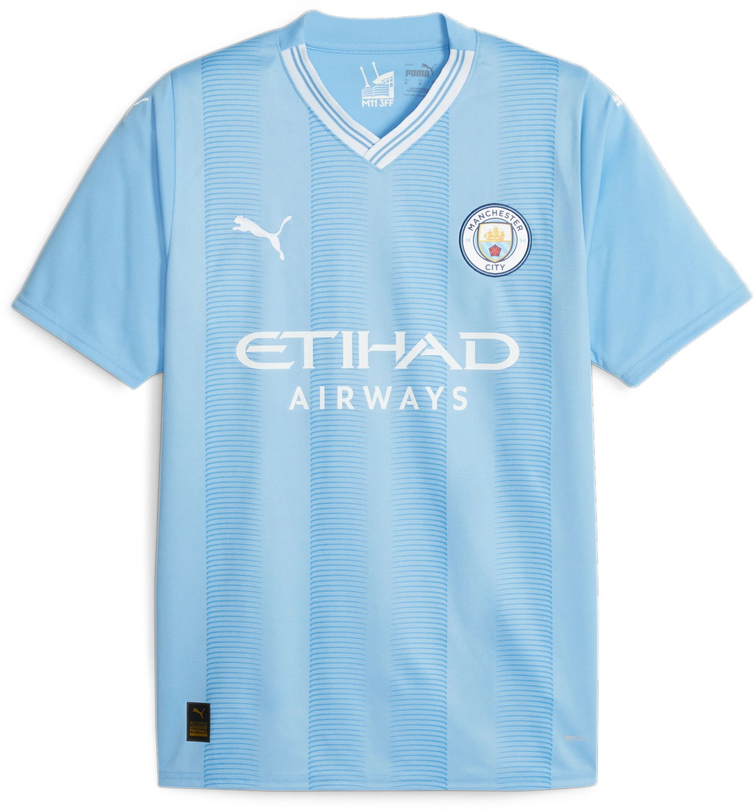 Dres Puma Manchester City 2023/24 Home Jersey Modrá | 770438-01, 0