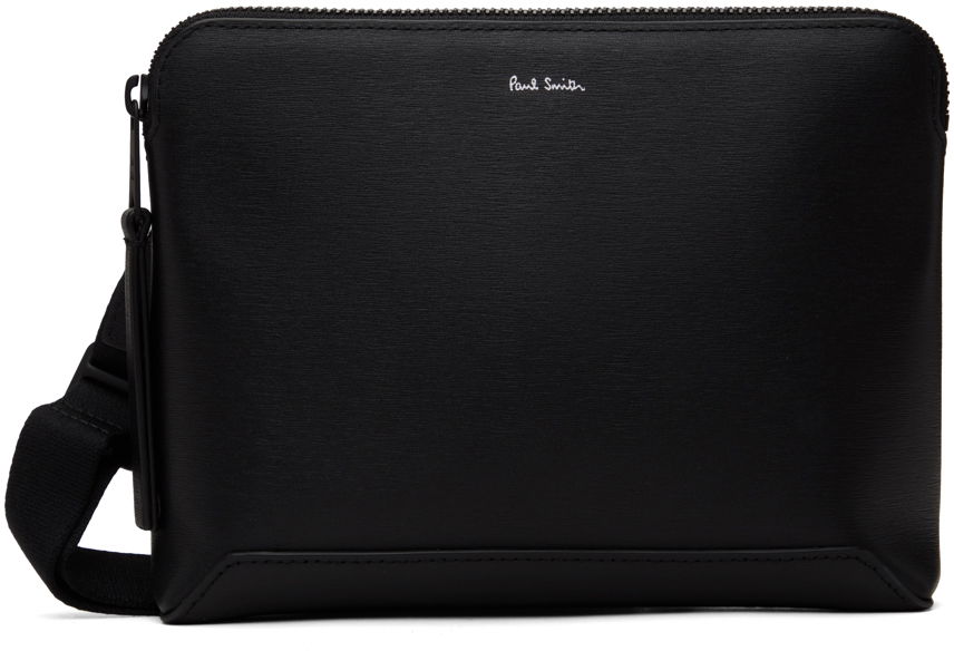Taška cez rameno Paul Smith Paul Smith Embossed Musette Bag Čierna | M1A-7172-ASGRAI-79-0, 0