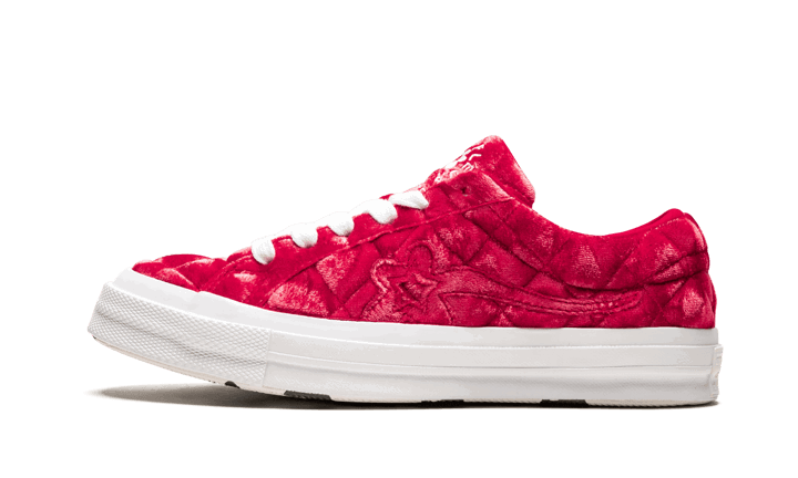 Tenisky a topánky Converse Golf Le Fleur x One Star ''Quilted Velvet Cherry'' Červená | 165598C, 0