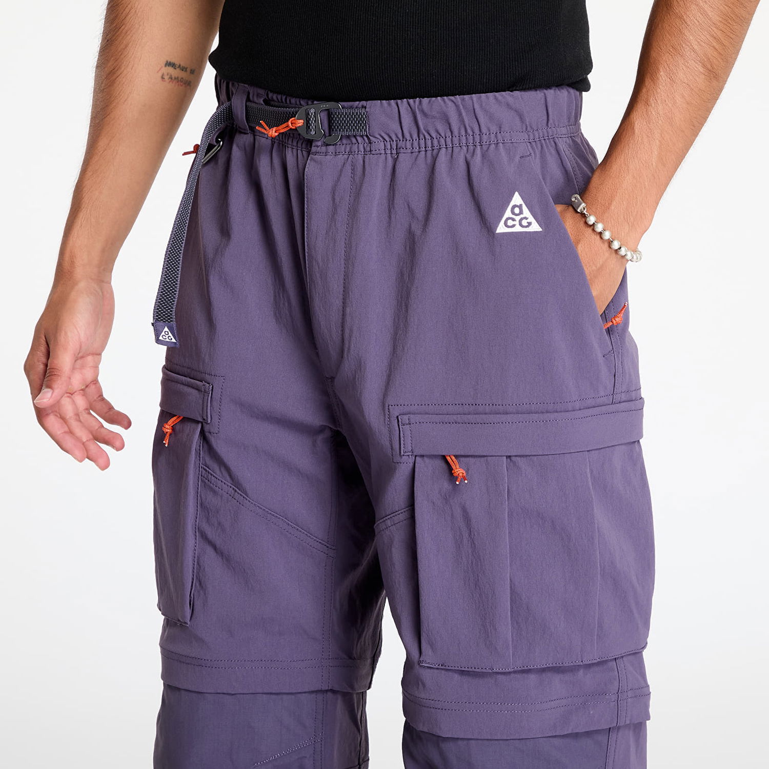 Cargo nohavice Nike ACG "Smith Summit" Cargo Pants Dark Raisin/ Black/ Summit White Fialová | FN0428-573, 1