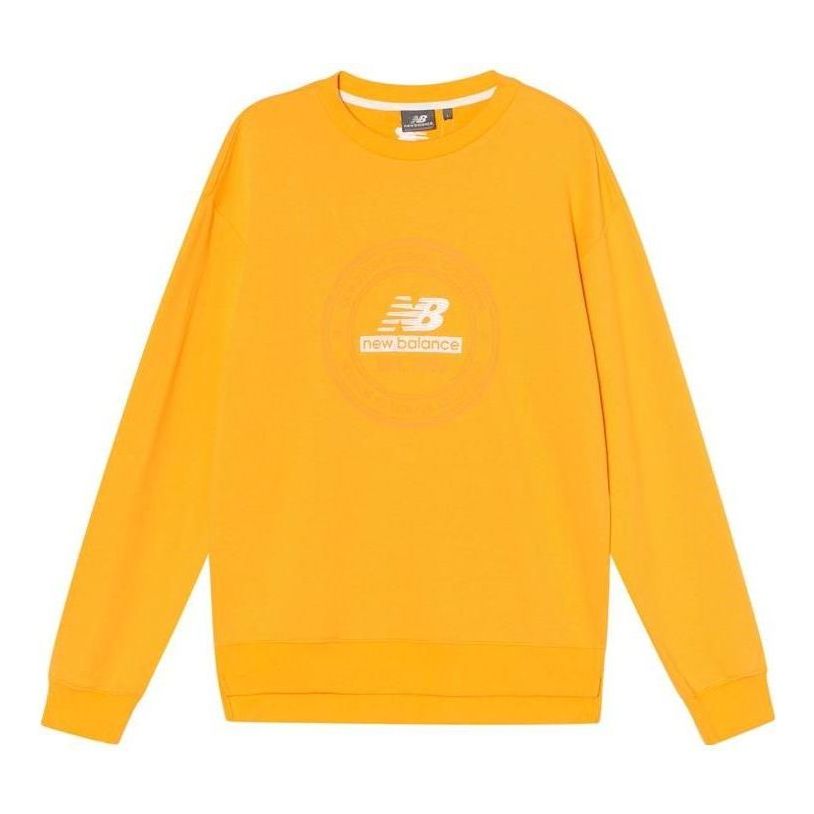 Sveter New Balance Essentials Stacked Logo Sweatshirt Žltá | NC933021-MUS