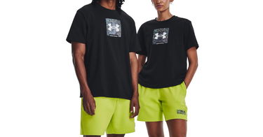 Tričko Under Armour BOXED HEAVYWEIGHT TEE Čierna | 1379110-001, 1