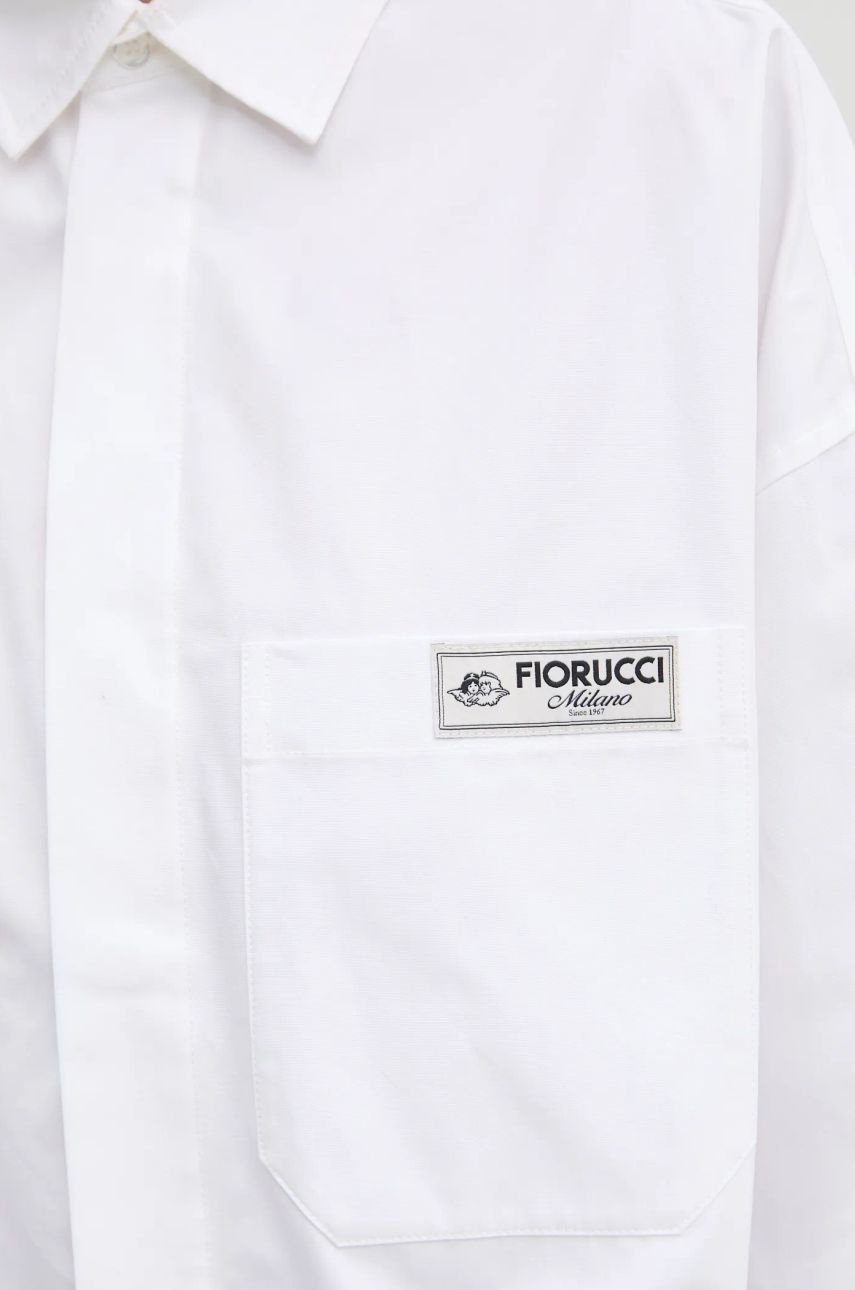 Fiorucci Relaxed Fit Shirt with Classic Collar