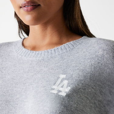 Sveter New Era New Era MLB LA Dodgers Knit Sweater Šedá | 60684495, 4