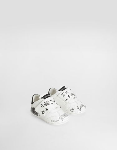 Doplnky Dolce & Gabbana Dolce & Gabbana Printed Nappa Leather Biela | DK0117AS827HWF57, 1