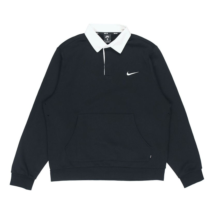 Polo tričko Nike SB SB Fleece Skate Knit Polo Čierna | DM6483-010