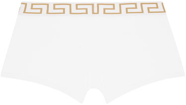 Boxerky Versace Three-Pack Greca Border Boxers Biela | AU10326_A232741, 2