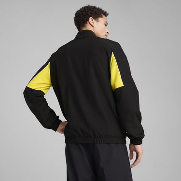 Vetrovka Puma Borussia Dortmund ftblARCHIVE Men's Track Jacket Čierna | 779108_02, 3