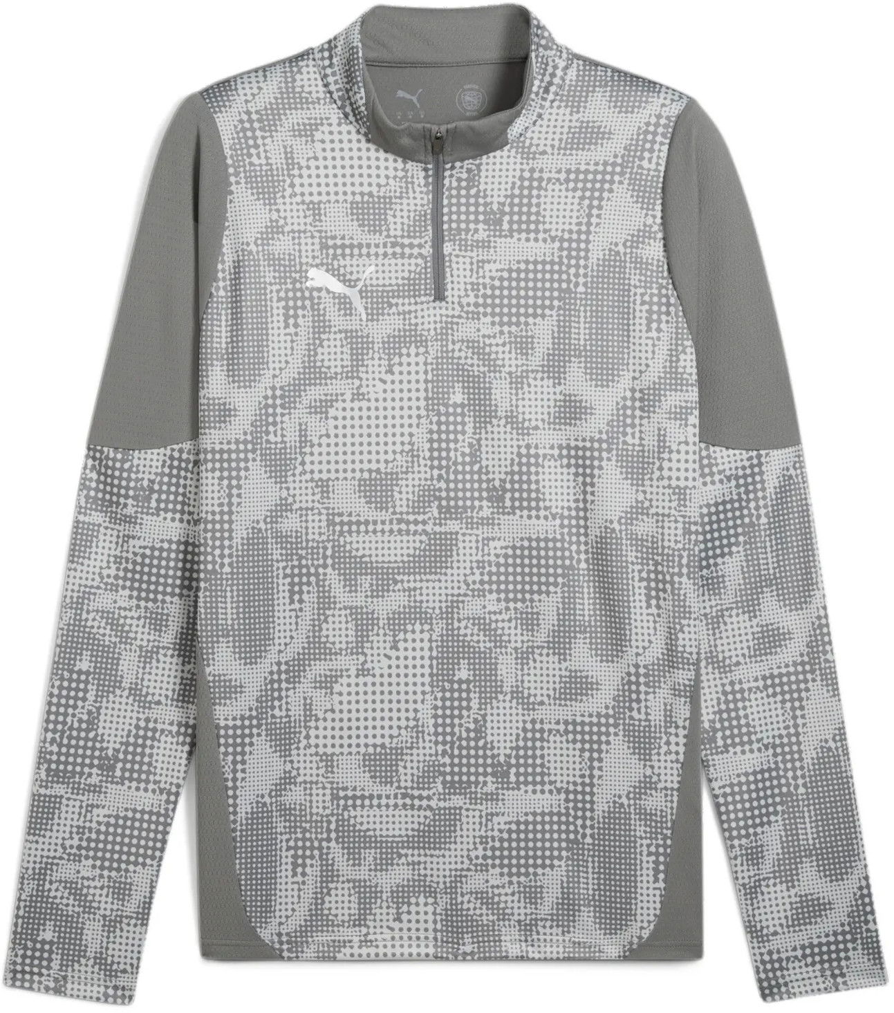 Tričko Puma Puma teamCUP Training 1/4 Zip Top Šedá | 659164-13, 0