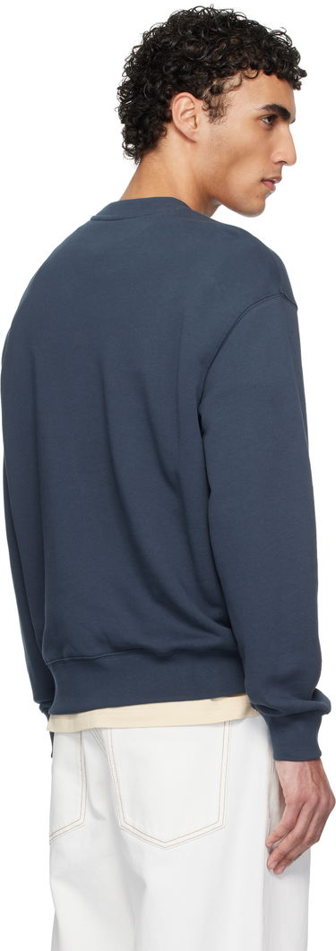 Mikina MAISON KITSUNÉ Maison Kitsuné Speedy Fox Patch Comfort Sweatshirt Navy | MM00313KM0321, 2