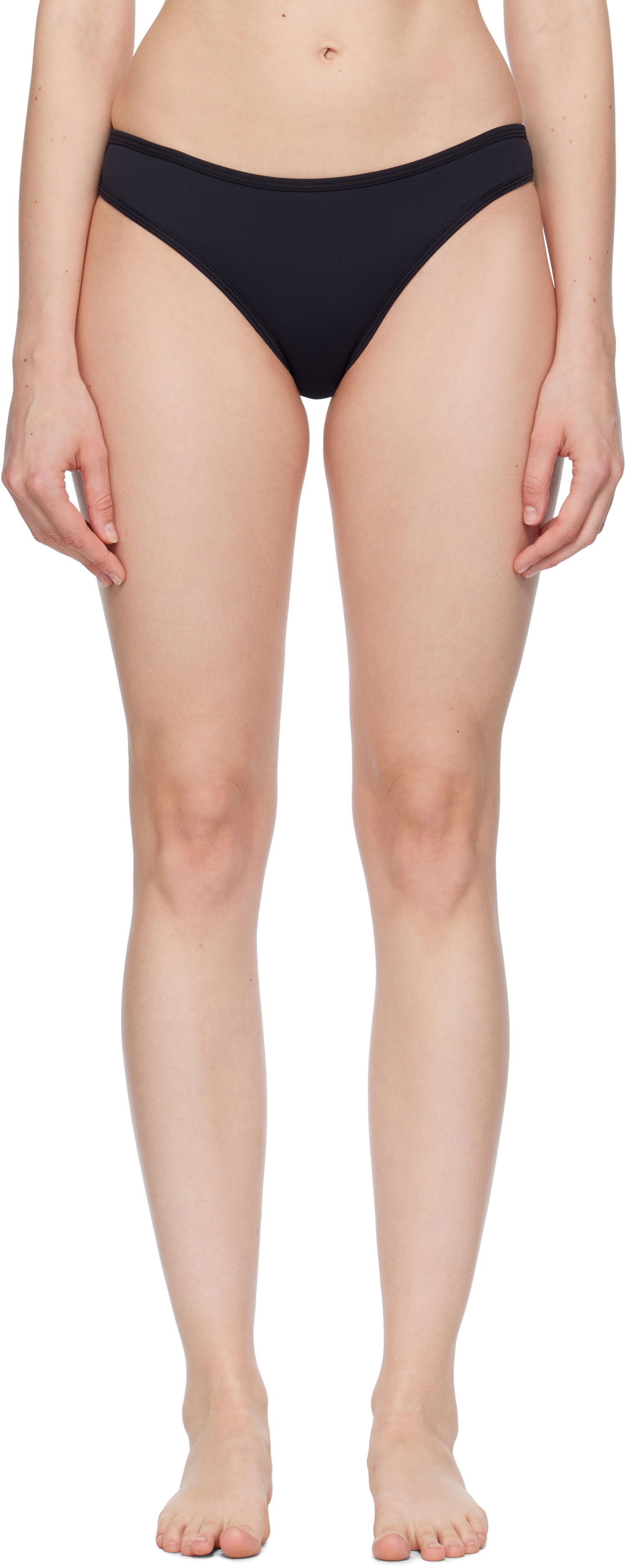 Plavky Baserange Heart Bikini Bottom Čierna | SWHSP-PA-SU25, 0