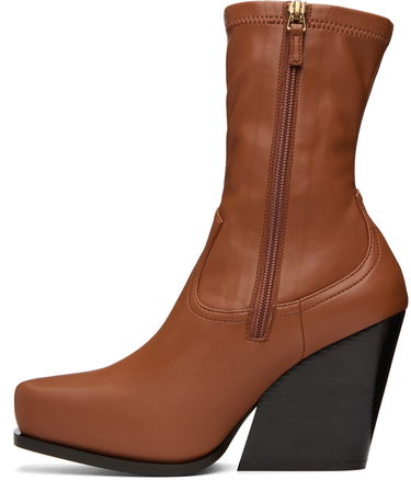 Tenisky a topánky Stella McCartney Stella McCartney Cowboy Ankle Boots Hnedá | 810134W1IL0, 2