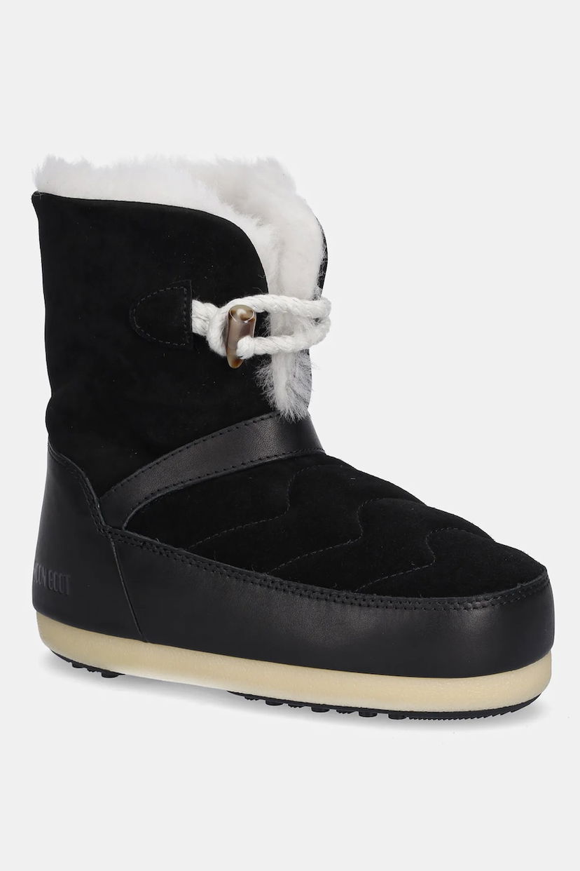 Tenisky a topánky Moon Boot Suede Snow Boots EVX IGLOO Čierna | 80D1470070.NL02