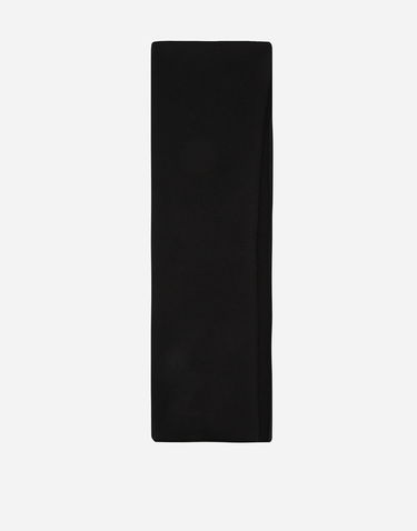 Šál Dolce & Gabbana Dolce & Gabbana Knit Scarf with Logo Čierna | LBKAE3JCVU9N0000, 1