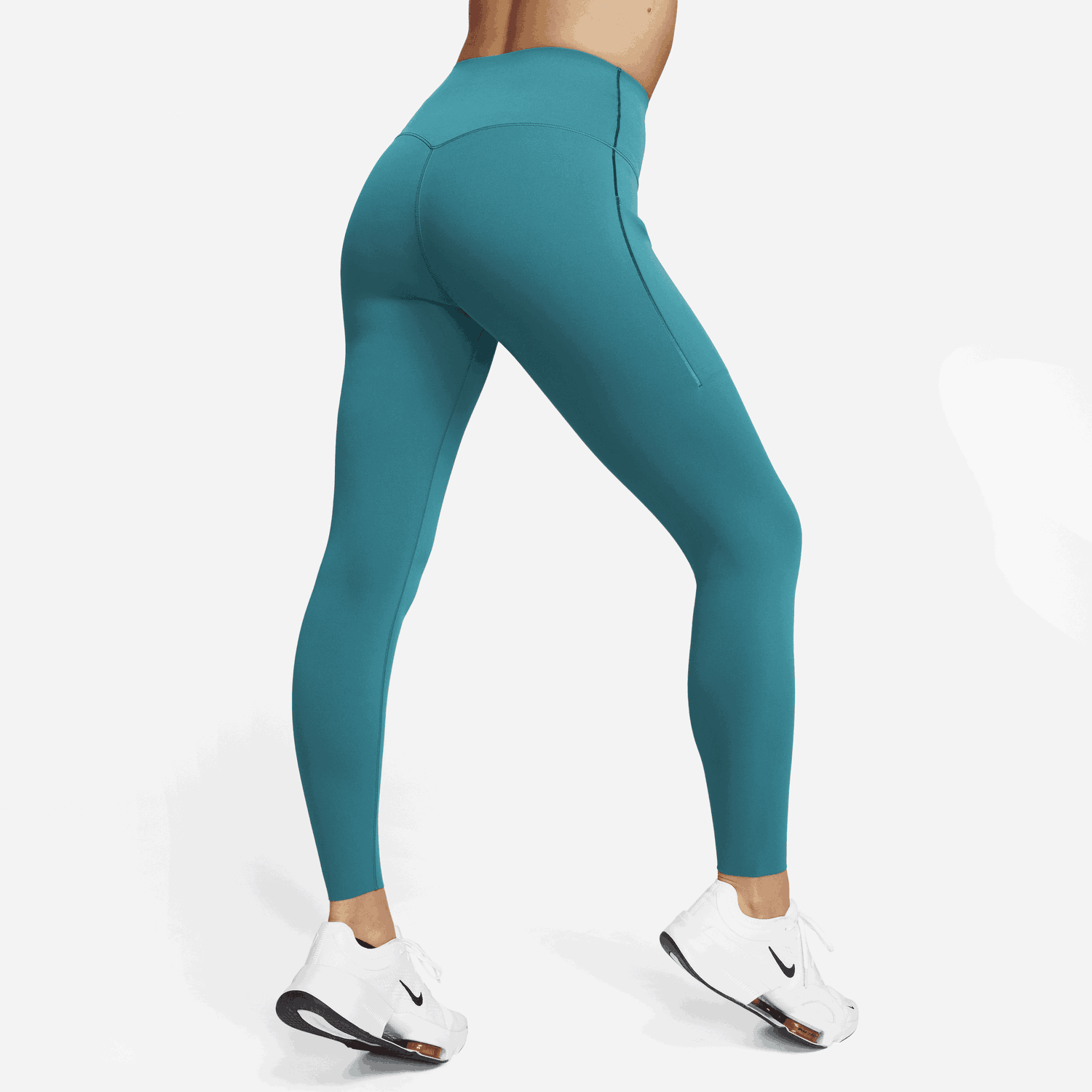 Legíny Nike Universa Medium-Support High-Waisted 7 with Pockets Tyrkysová | DQ5897-381, 0