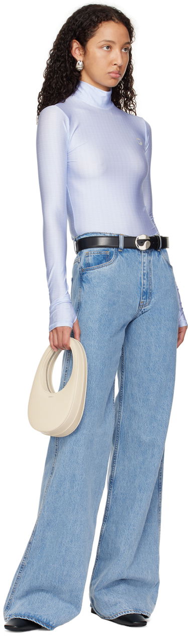 Opasok Coperni Coperni Logo Plate Leather Belt Čierna | COPBE01F6013, 2