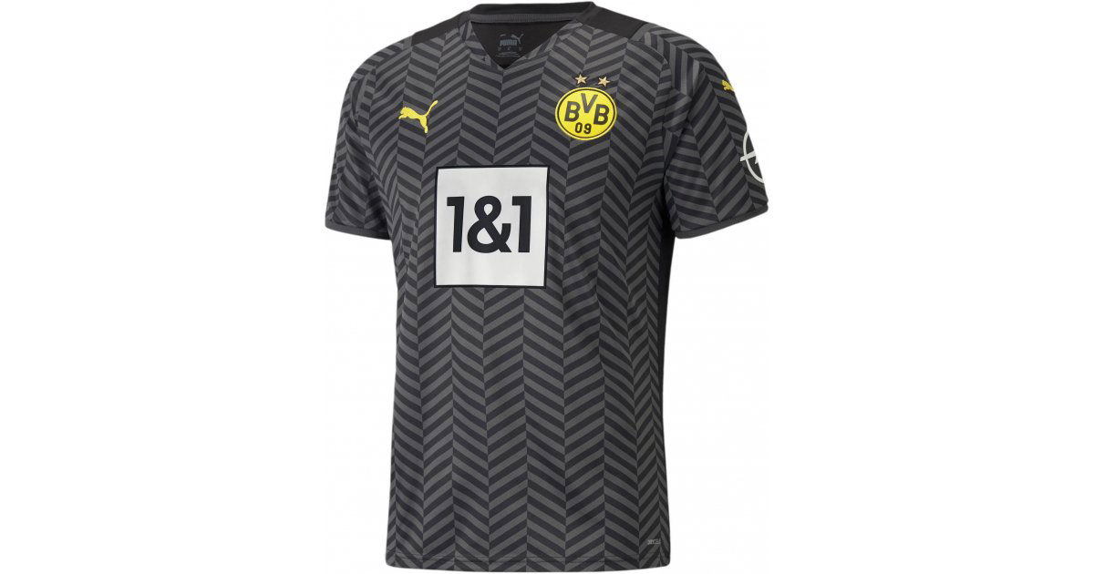 Dres Puma Borussia Dortmund 2021/22 Away Jersey Čierna | 75905704, 1