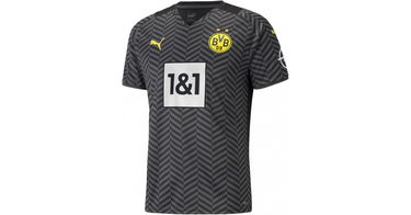 Dres Puma Borussia Dortmund 2021/22 Away Jersey Čierna | 75905704, 1