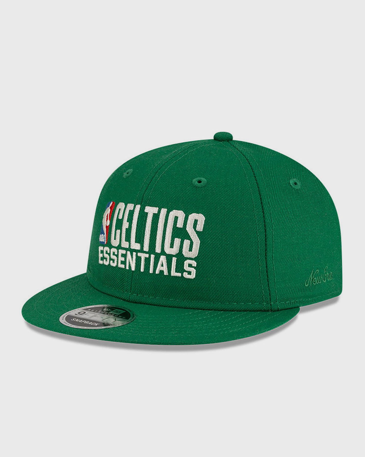 Šiltovka New Era Fear of God Essentials BOSTON CELTICS Retro Crown Flat Snapback Hat Zelené | 60792604, 1